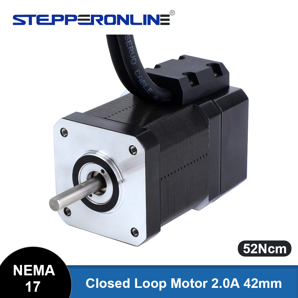 Closed Loop Stepper Motor Nema 17 - STEPPERONLINE Nema 17 Motor Stepper Loop