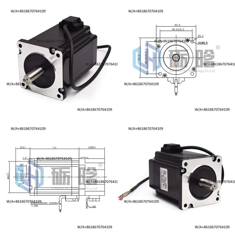 Closed Loop Stepper Motor Nema 17 - Motor Stepper Poros Berongga Loop Tertutup