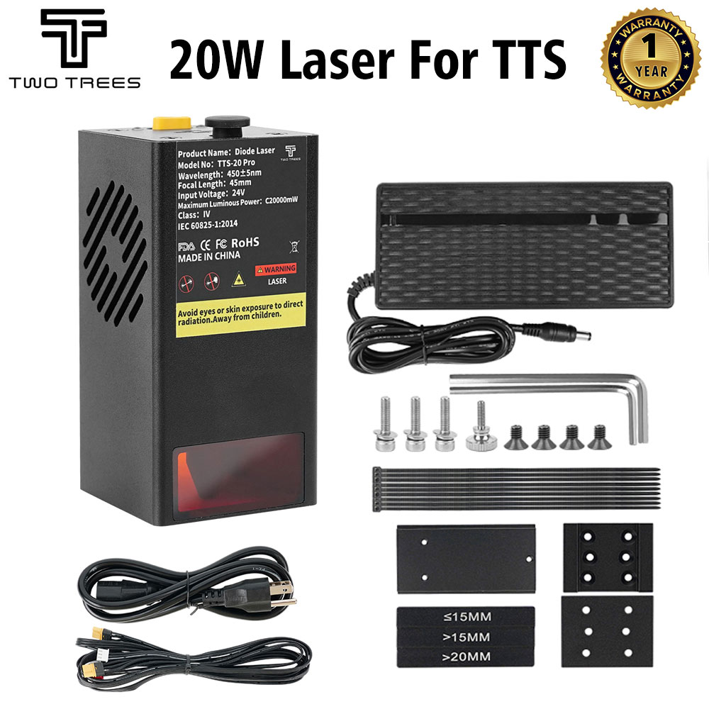 20W Laser Engraver Module Upgrade - TWOTREES 20W Modul Laser untuk TTS-55
