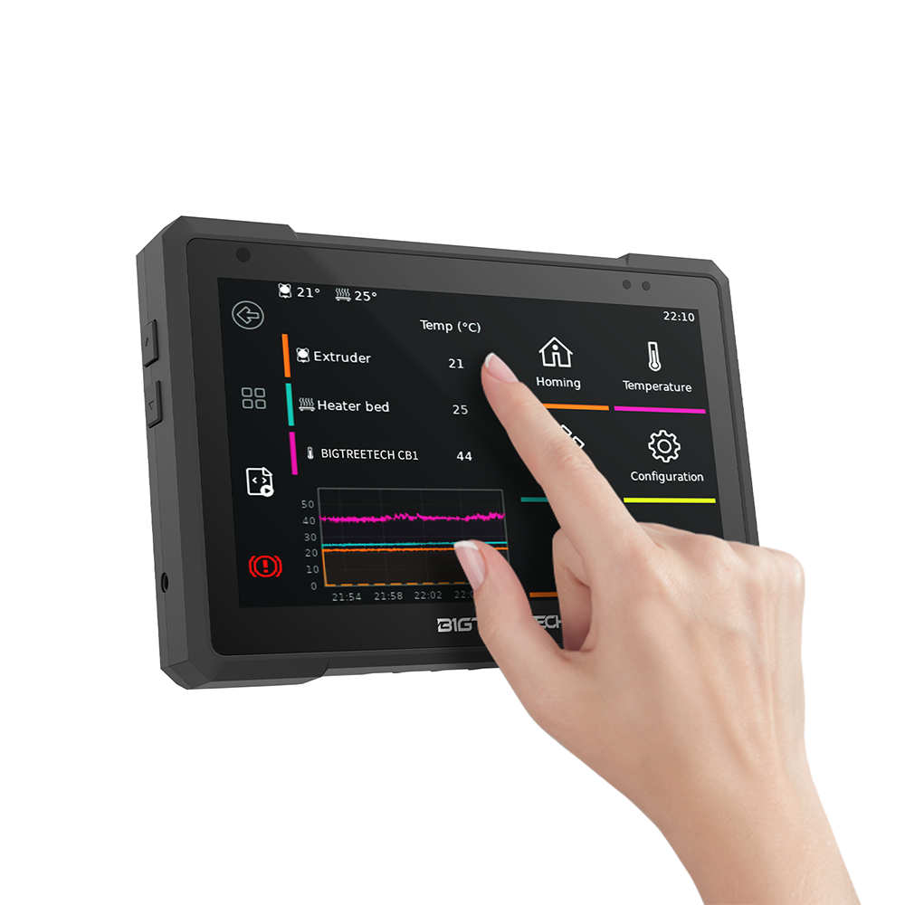 BIGTREETECH Pad 7 Layar Sentuh - Klipper Pad 7 Inch ulasan dan harga