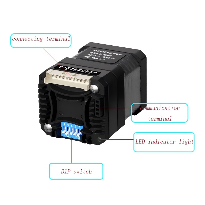 Nema17 Motor Stepper Loop Tert - Closed Loop Stepper Motor Nema 17 ulasan dan harga