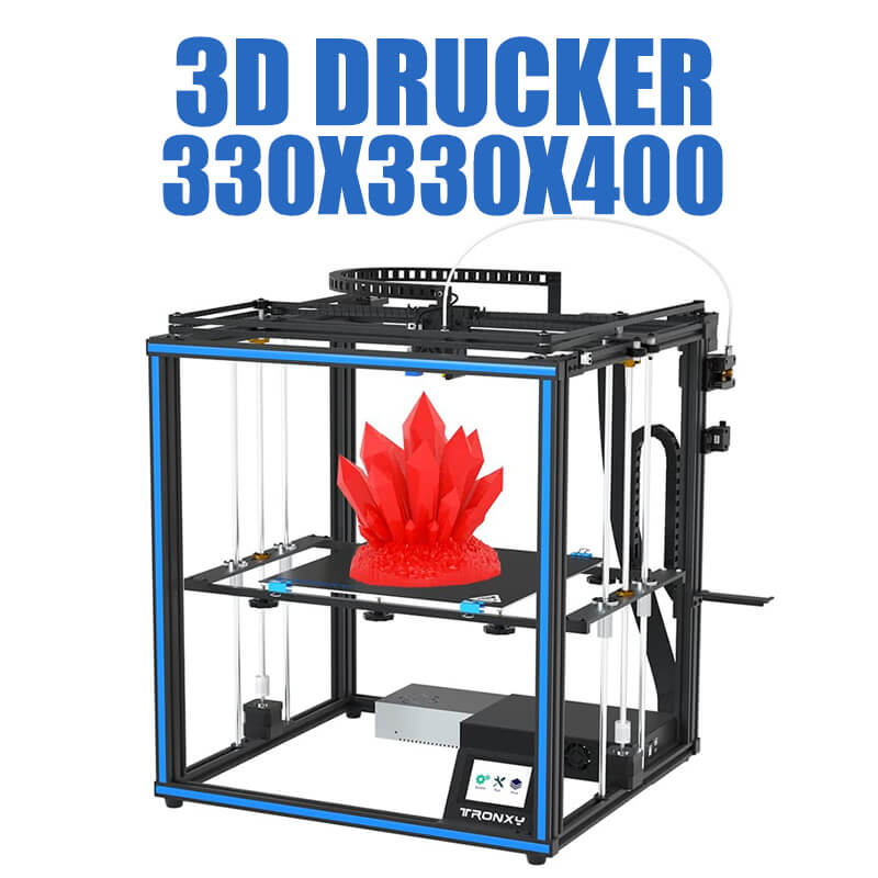 Tronxy X5SA impresora pencetak - Corexy 3D Printer Kit ulasan dan harga